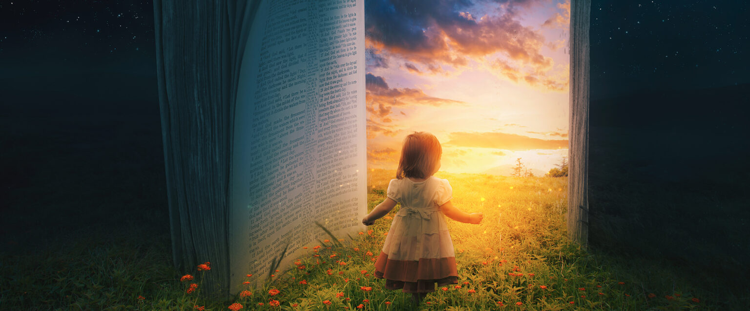Image Credit: "Little girl and open book" from Kevin Carden
